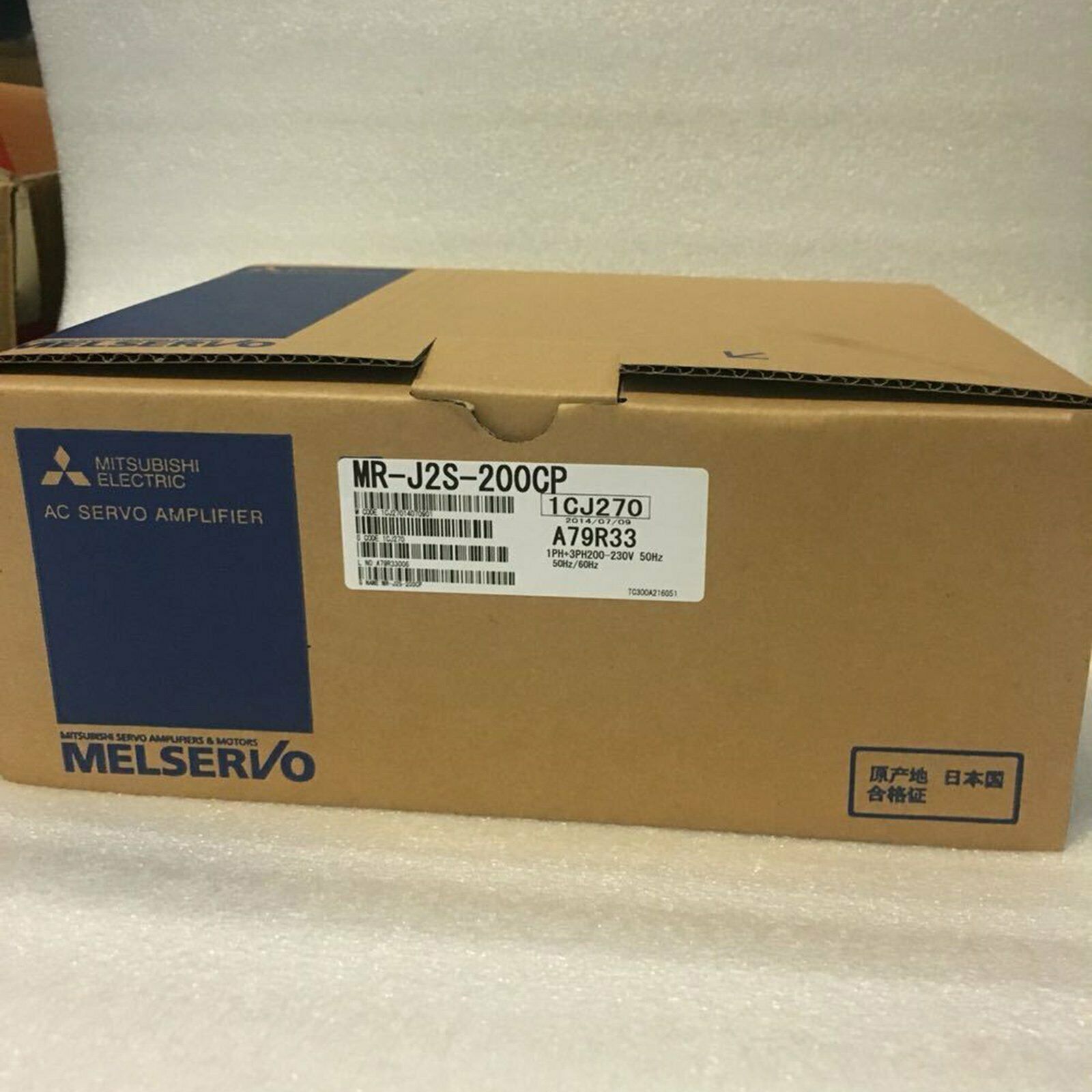 New Mitsubishi MR-J2S-200CP AC Servo Driver [One-Year Warranty] - MITSUBISHI
