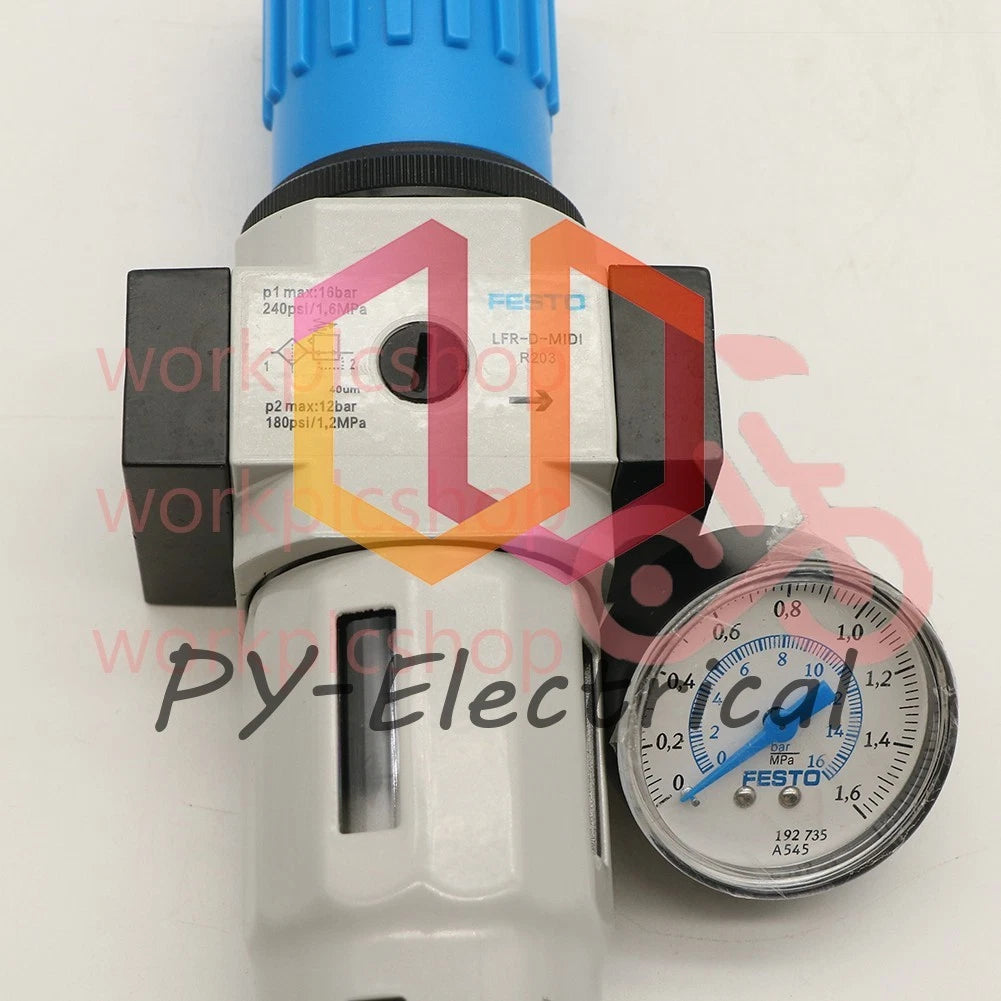1PC Festo Lfr-3/8-D-Midi Filter Regulator LFR-3/8-D-MIDI 159582 43Cm3