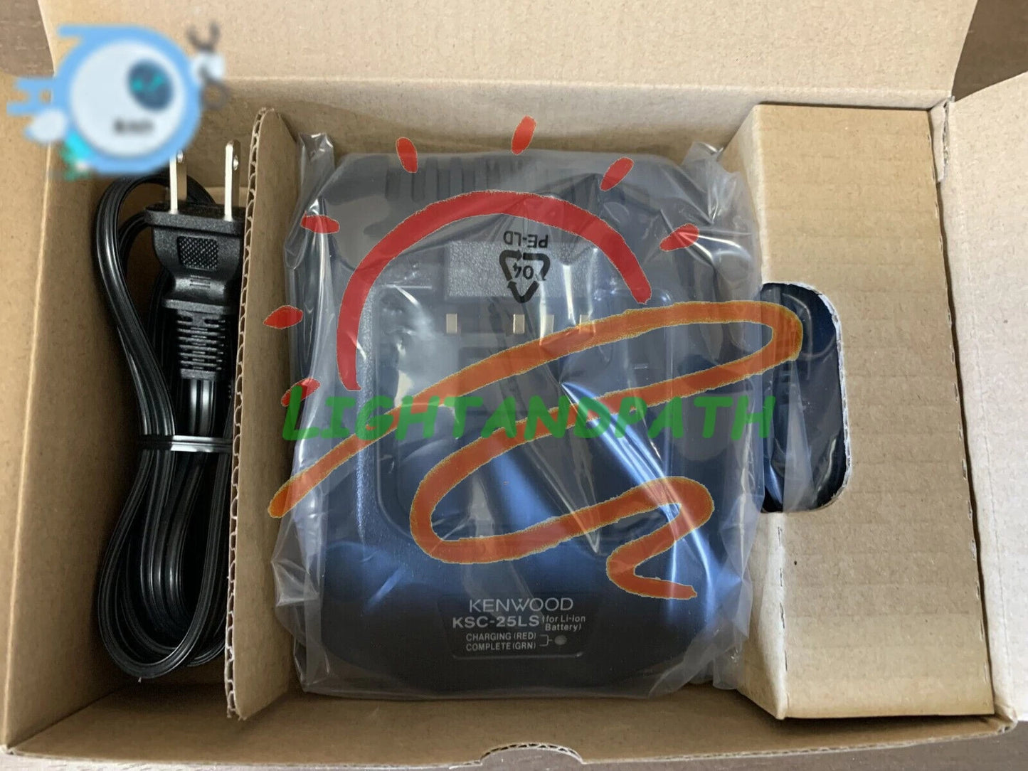 1pcs Kenwood KSC-25LS Charger