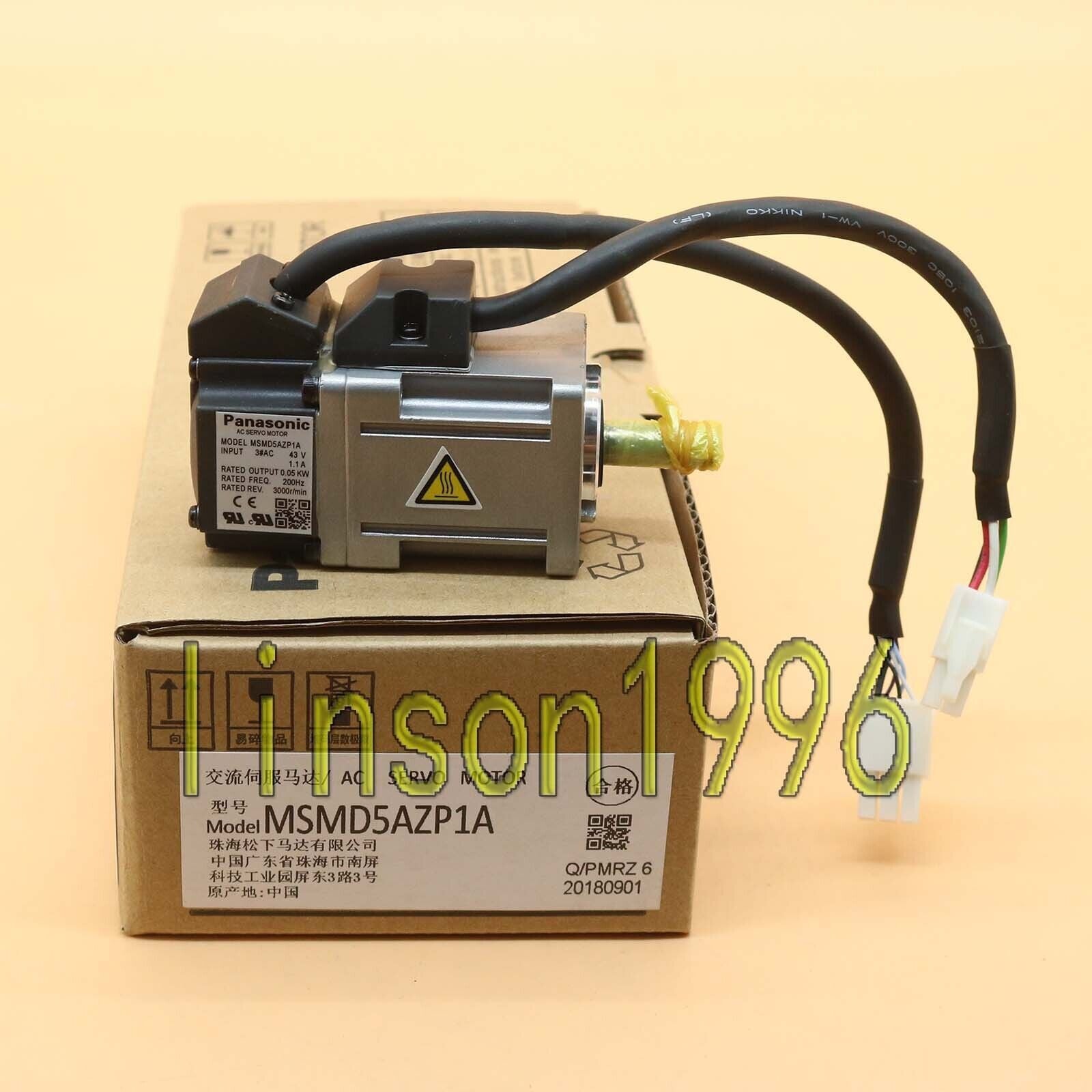 Panasonic AC Servo Motor MSMD5AZP1A - In Box - PANASONIC