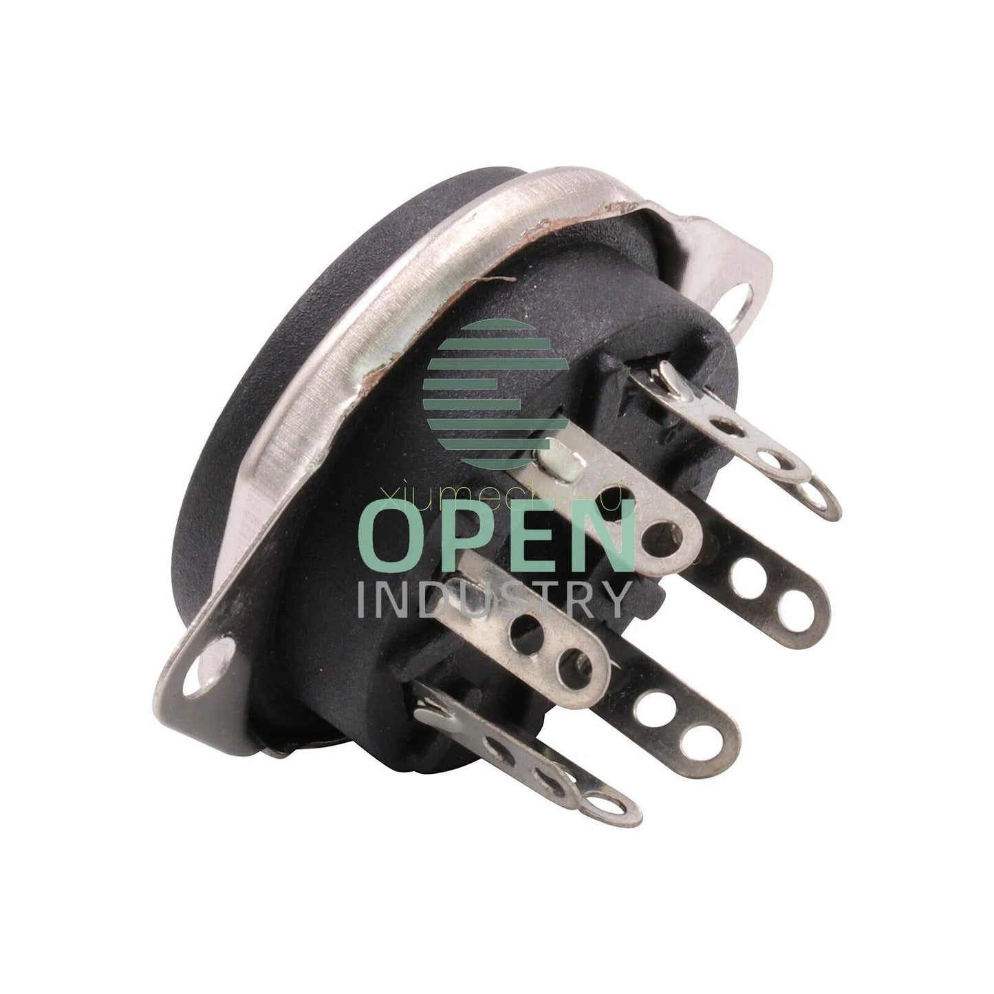 5PCS 8pin Bakelite Octal Valve Tube Socket For EL34 6V6 6L6 KT88 Chassis Mount M