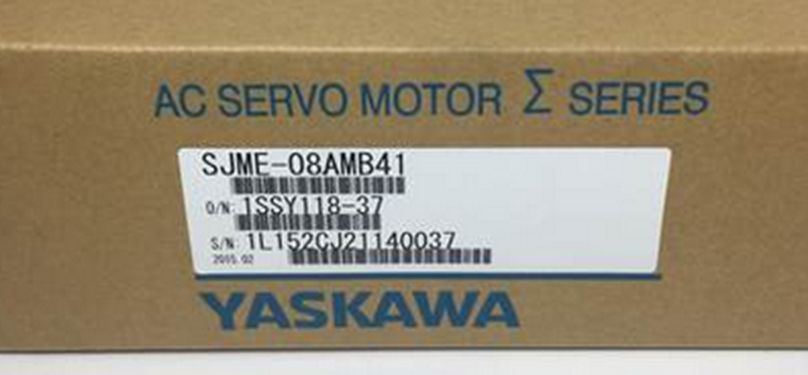 Yaskawa SJME-08AMB41 Servo Motor - YASKAWA