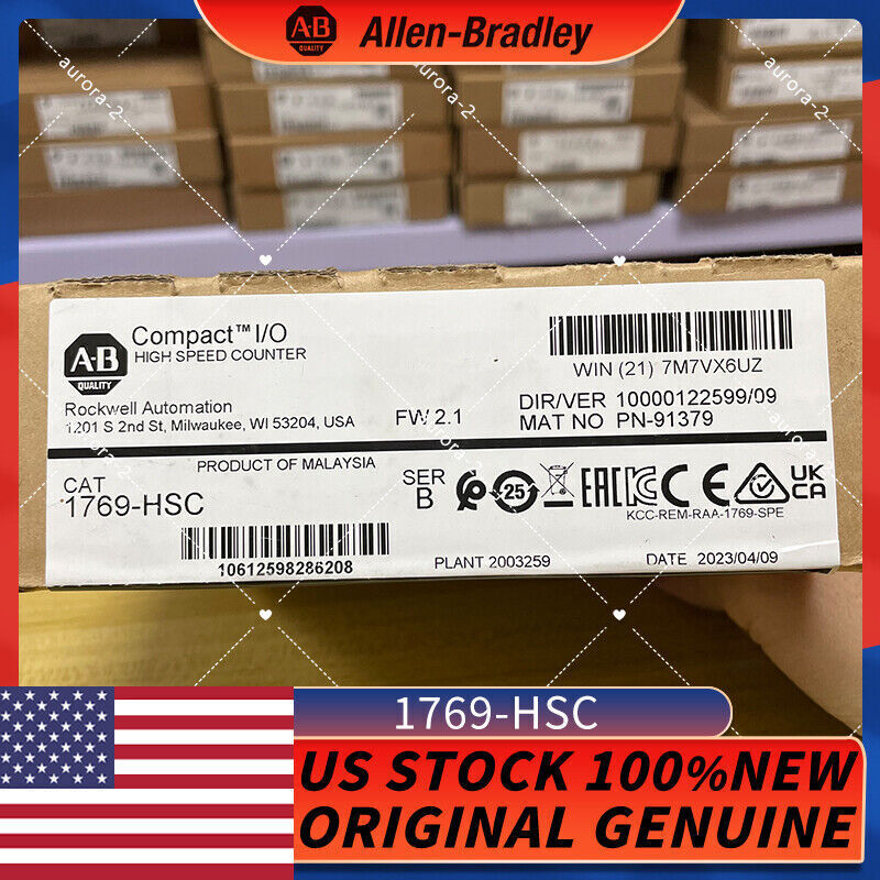 Allen-Bradley Sealed CompactLogix High-Speed Counter Module 1769-HSC - ALLEN-BRADLEY