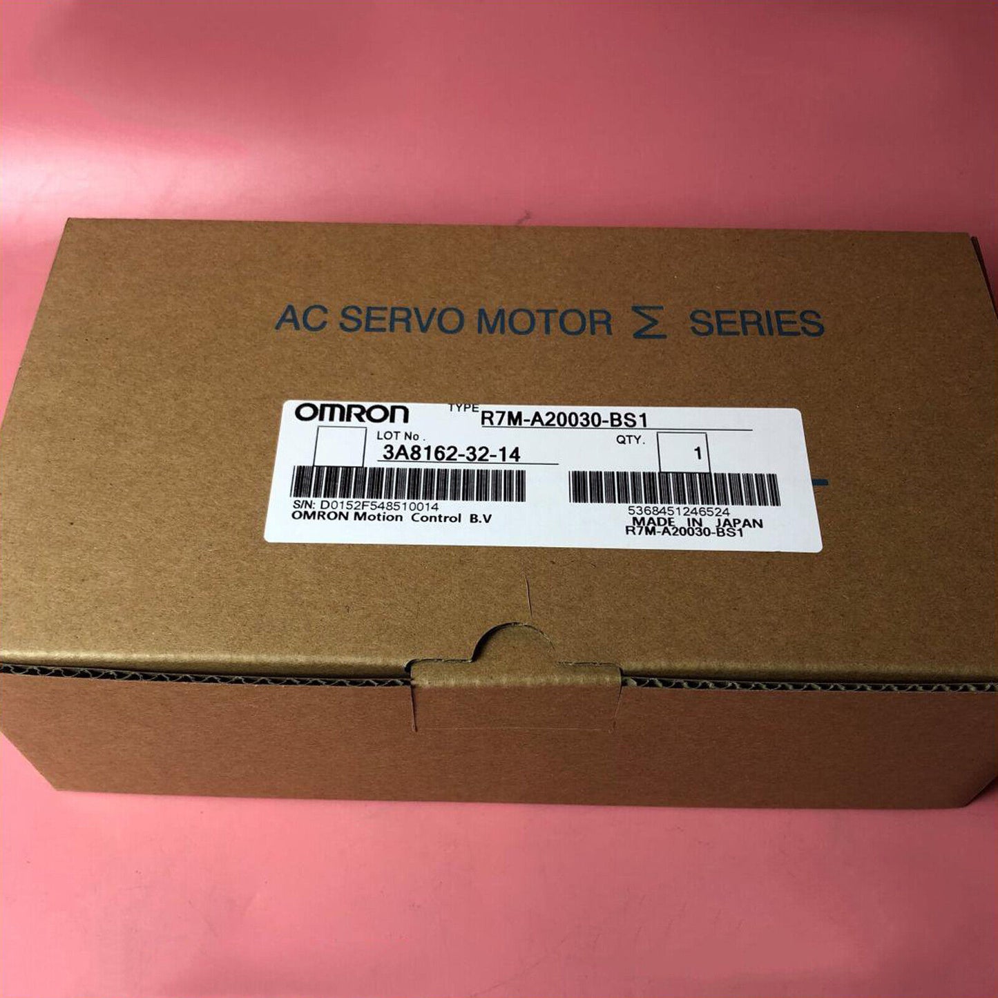 New ONE OMRON SERVO Motor R7M-A20030-BS1 | Reliable Motor Control System | One-Year Warranty - OMRON
