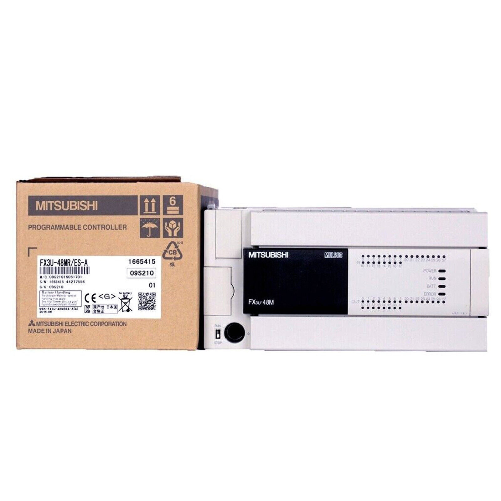 Mitsubishi Melsec FX3U-48MR/ES-A Programmable Logic Controller Module | High-Performance Control Solution - MITSUBISHI