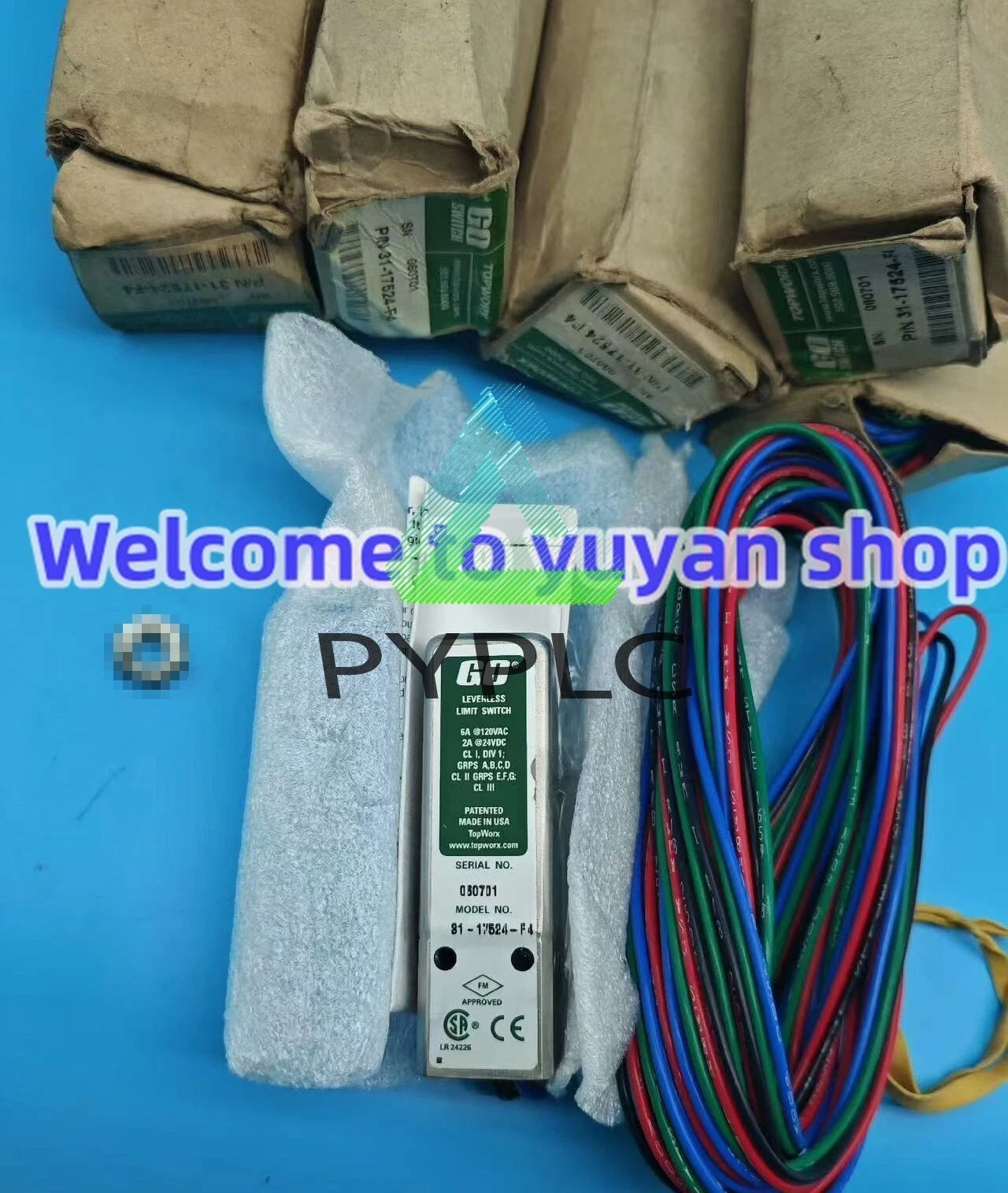 1pc 31-17524-F4 LEVERLESS LIMIT SWITCH By #VS9J CH