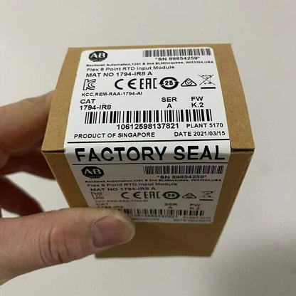 Allen-Bradley Factory Sealed RTD Input Module: 1794-IR8 SER A Flex 8 Point - ALLEN-BRADLEY