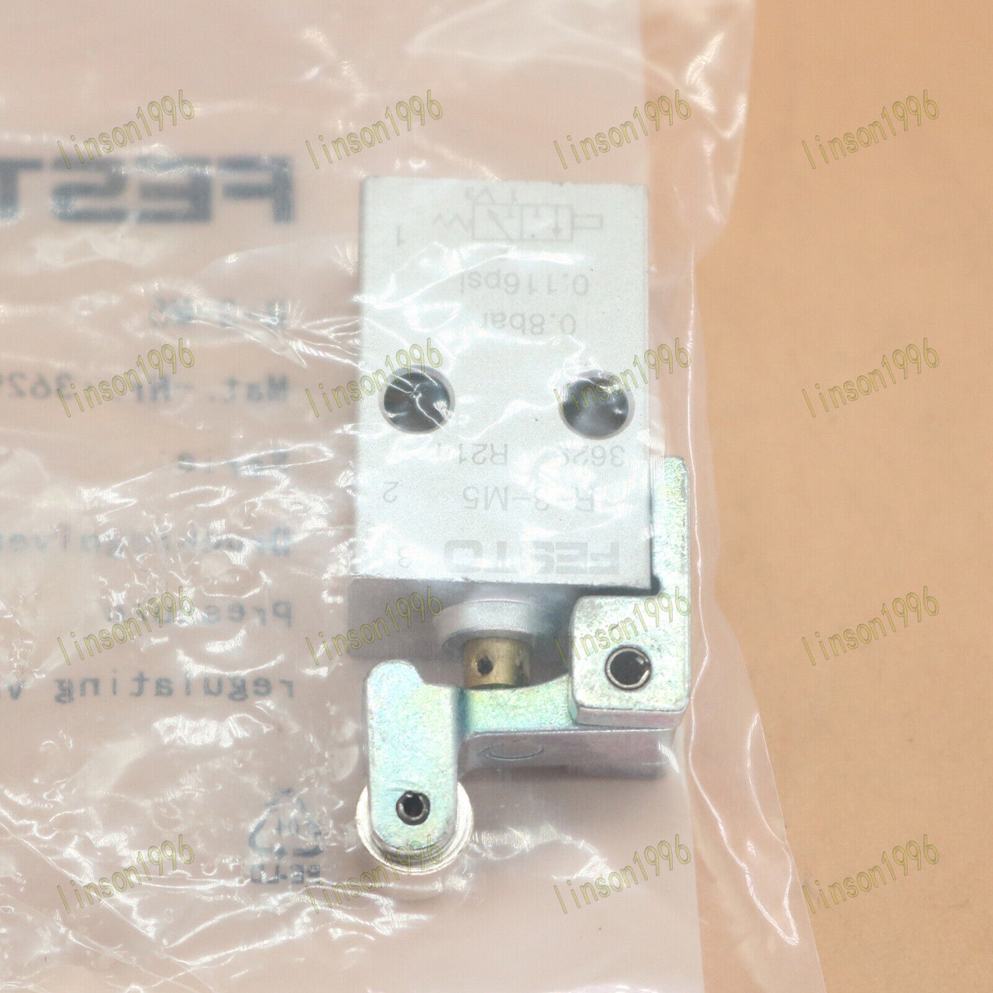 FESTO R-3-M5 Roller Lever Valve - FESTO