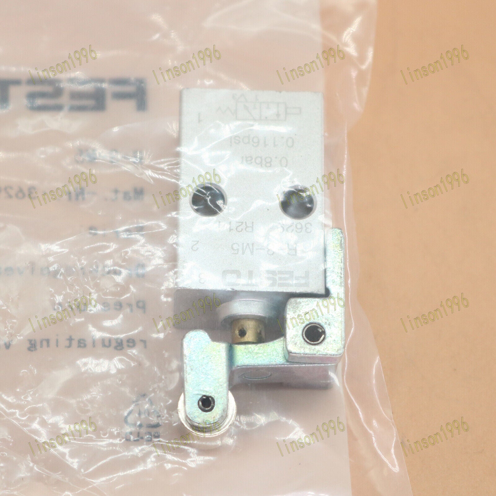 FESTO R-3-M5 Roller Lever Valve - FESTO