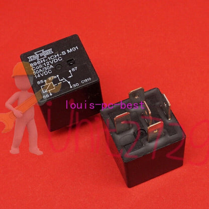5PCS Automotive Relay 5 prong 896H-1CH-S M01 12VDC 50A #un