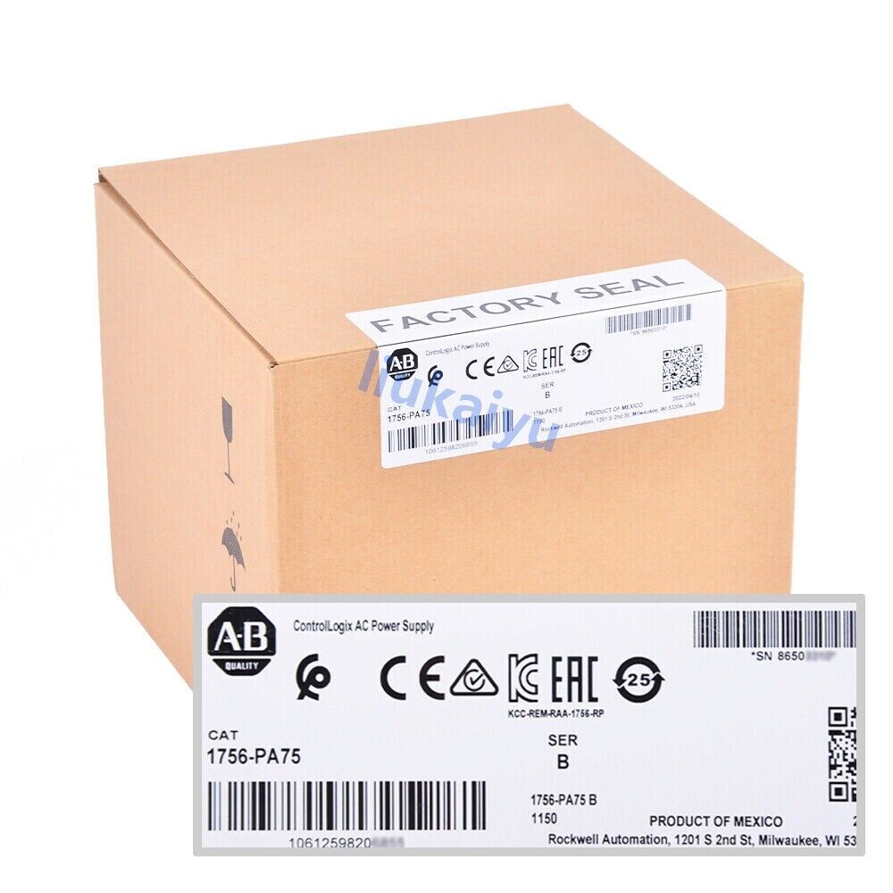 Allen-Bradley ControlLogix AC Power Supply AB 1756-PA75 - ALLEN-BRADLEY