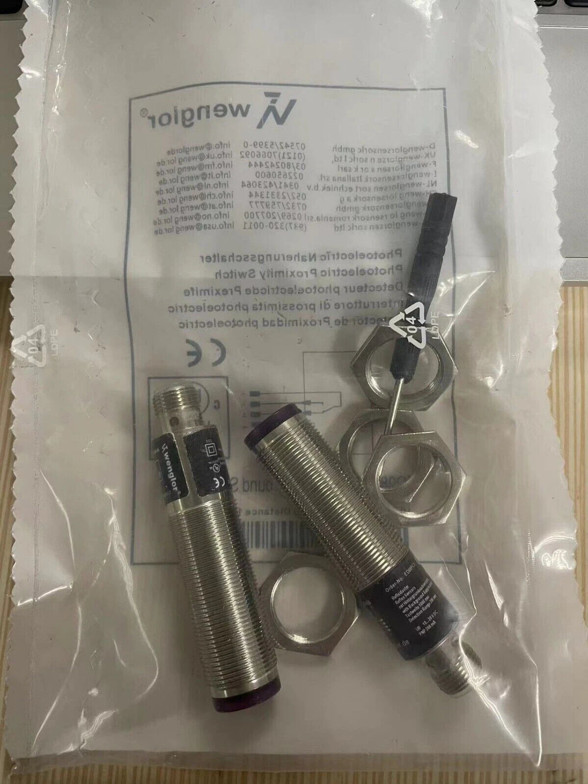 1PCS Wenglor ED98PC3 Photoelectric switch