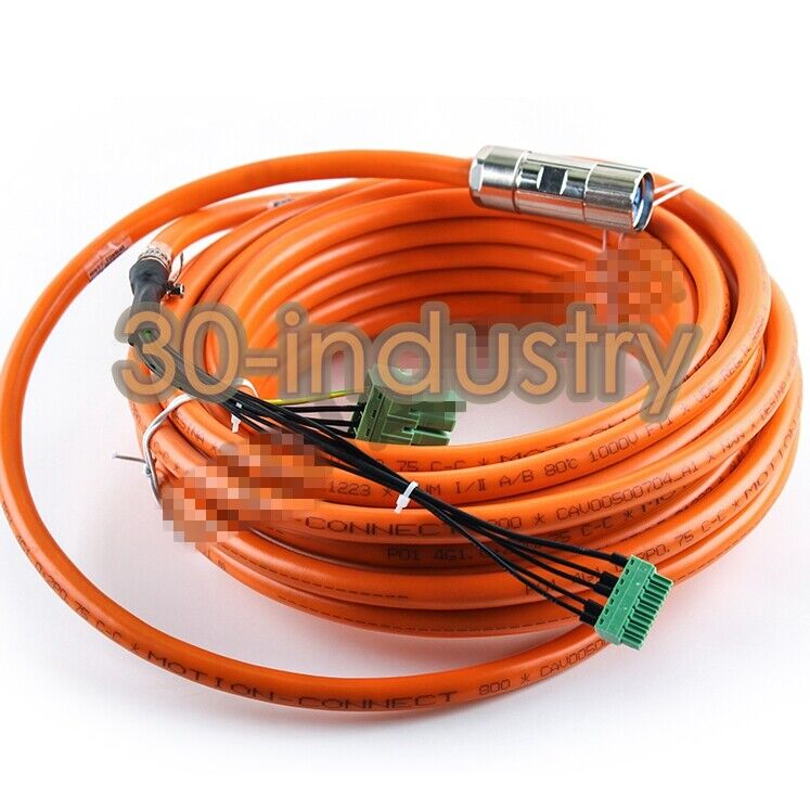 1PCS New Servo Motor Power Cable IKG4017 Models 2/3/11/12m - KOEED