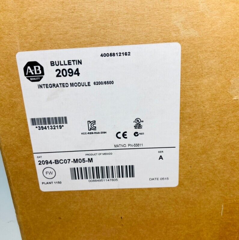 Kinetix 6200/6500 Integrated Module New 2094BC07M05M - AB KINETIX