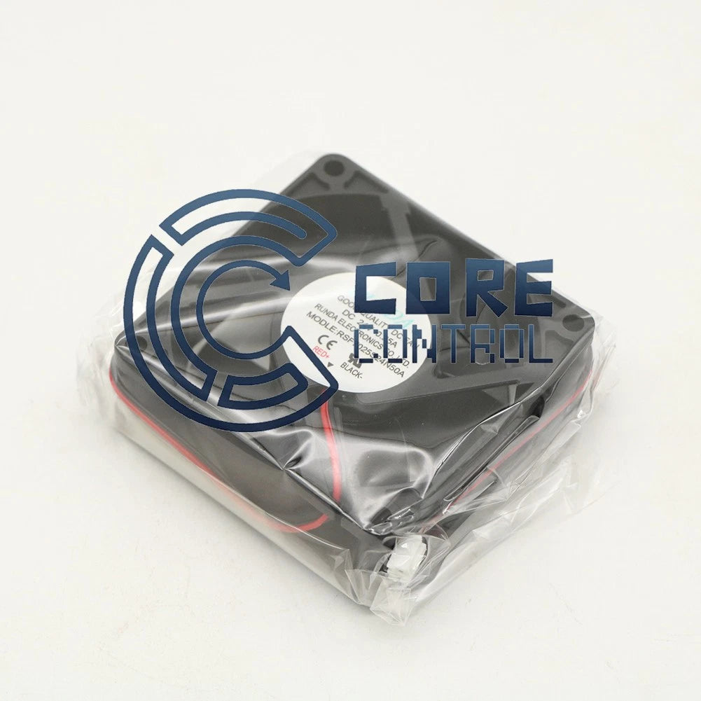 5PCS RUNDA Fan RSF7025S24N50A DC24V 0.25A 7CM 7025 2 wire cooling fan