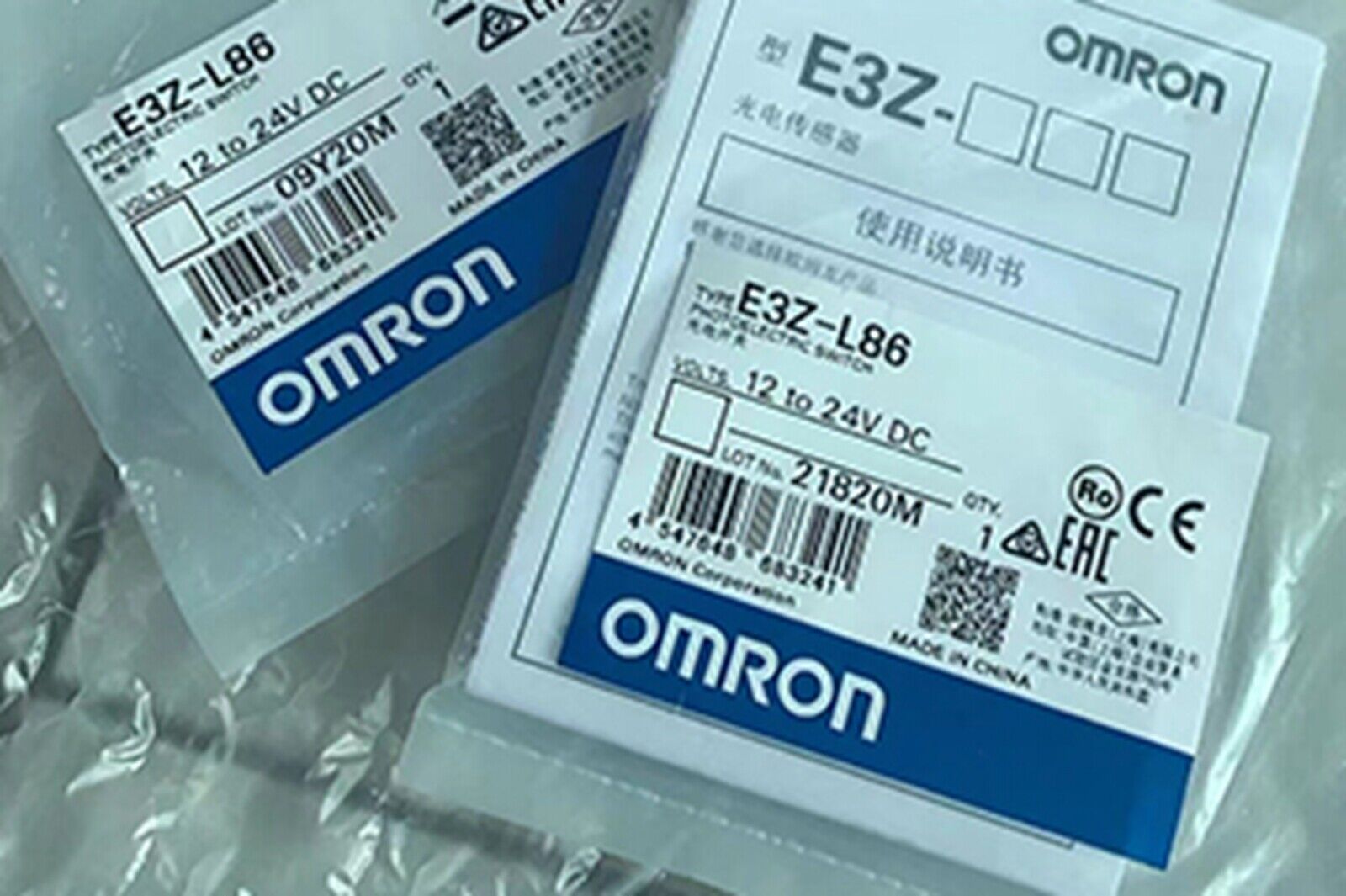 OMRON E3Z-L86 Photoelectric Switch | High Performance Light Detection | Reliable Switching Circuitry - OMRON
