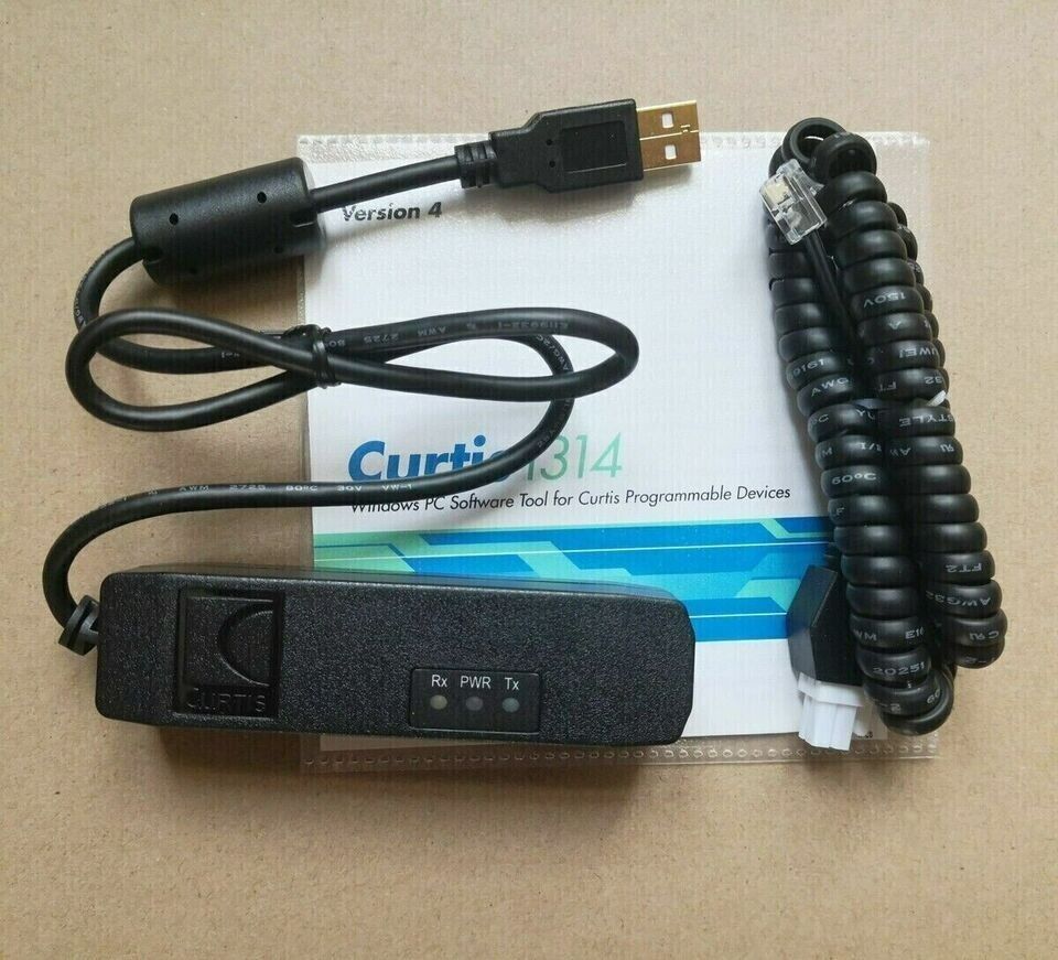 CURTIS 1314-4402 PC Programmer with 1309 USB Interface Box - CURTIS