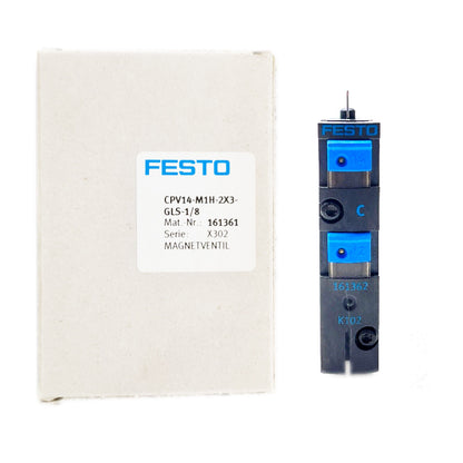 FESTO Solenoid Valve CPV14-M1H-2X3-GLS-1/8 – Industrial Control Valve - FESTO