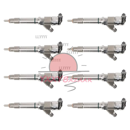 8X 0445120042 Fuel Injectors For 06-07 GMC Chevy Duramax 6.6L LBZ Hummer BOSCH