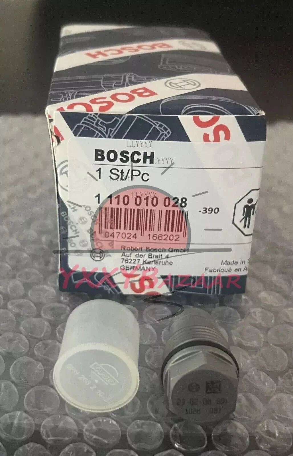 1110010013 Fuel Rail Pressure Relief Valve for 6.7L 07.5-2018 2500 3500 Cummins