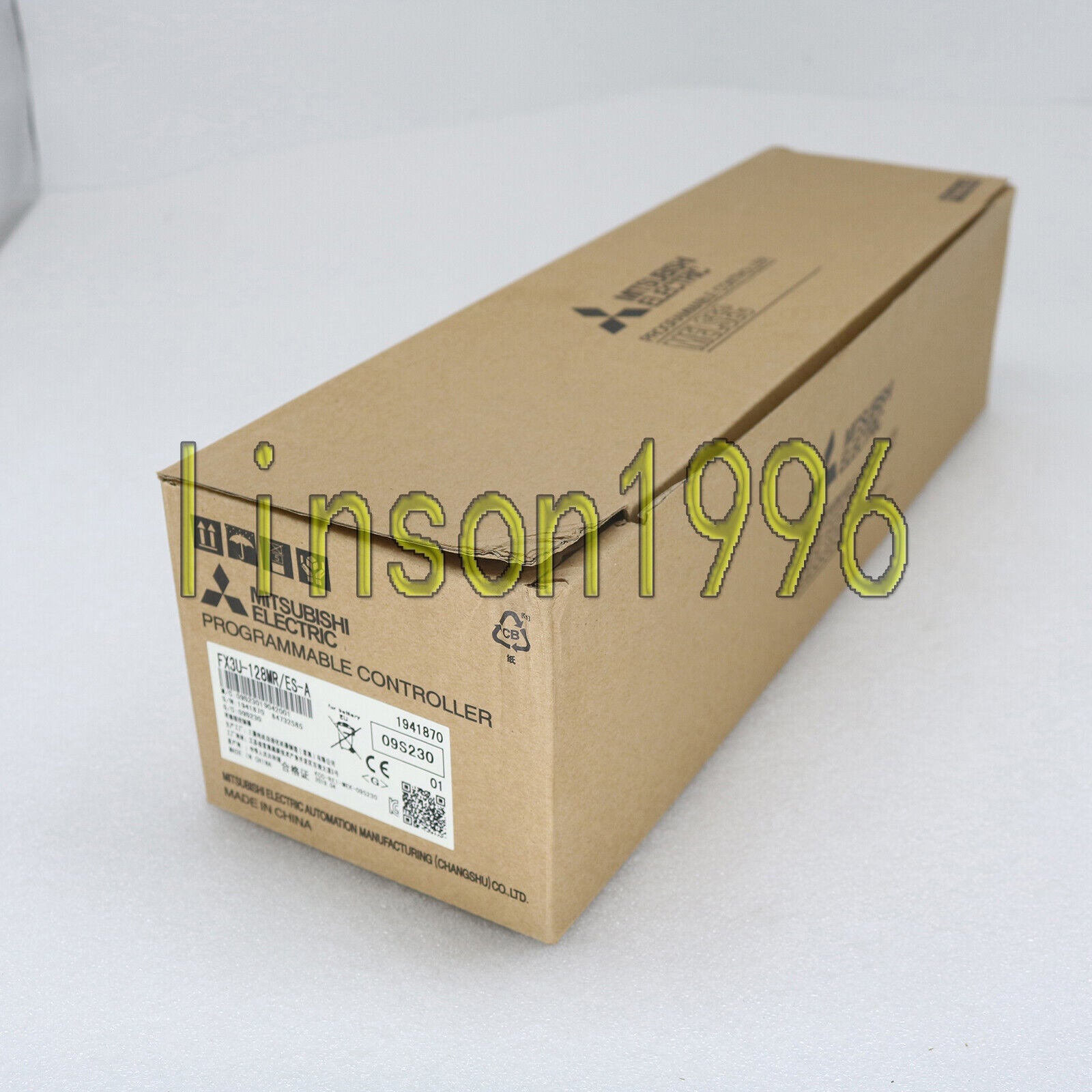 Mitsubishi FX3U-128MR/ES-A PLC Controller - MITSUBISHI