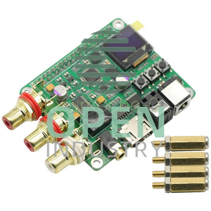 1Pc For HIFI DAC Decoder Raspberry Pi Coaxial Fiber Optic I2S Digital Sound Card