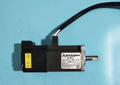 Used Mitsubishi Servo Motor HC-MF13 – Good Condition - MITSUBISHI