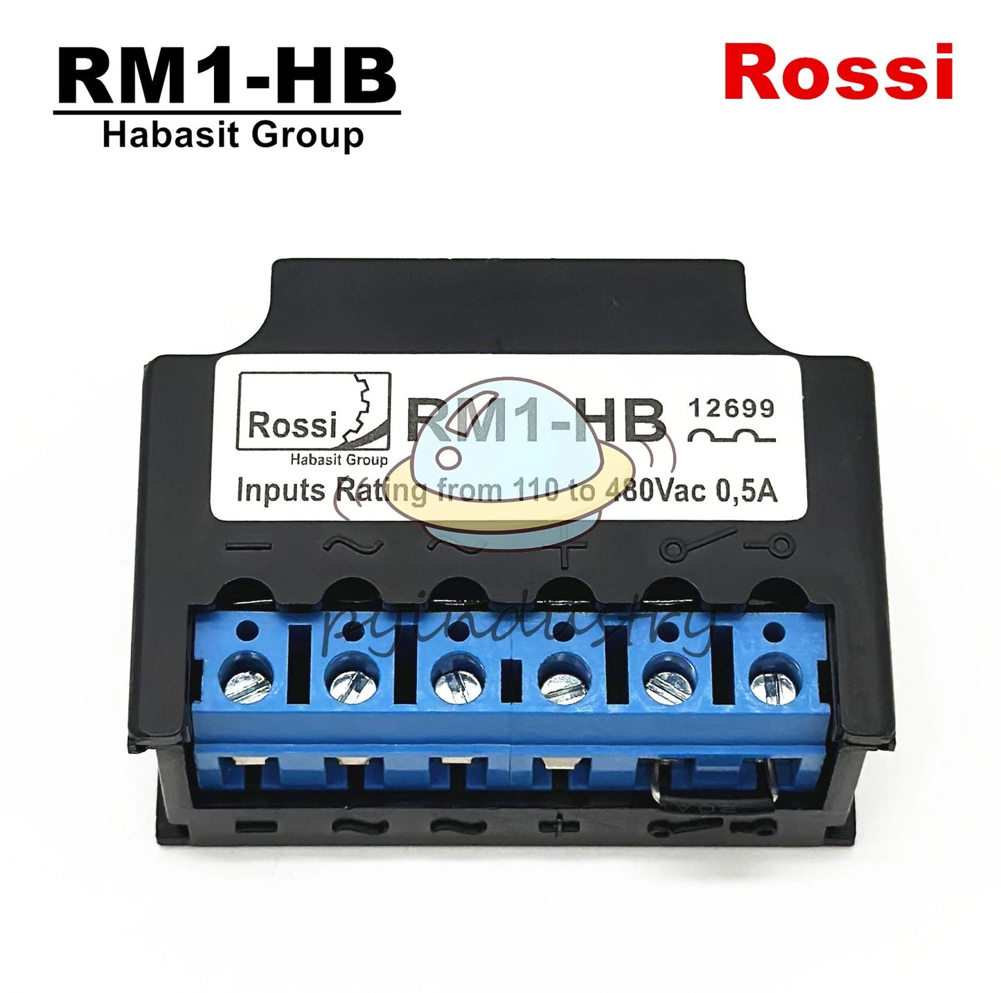 RM1-HB replace Rossi RM1 inputs Rating From 110 to 480Vac 0,5A rectifier