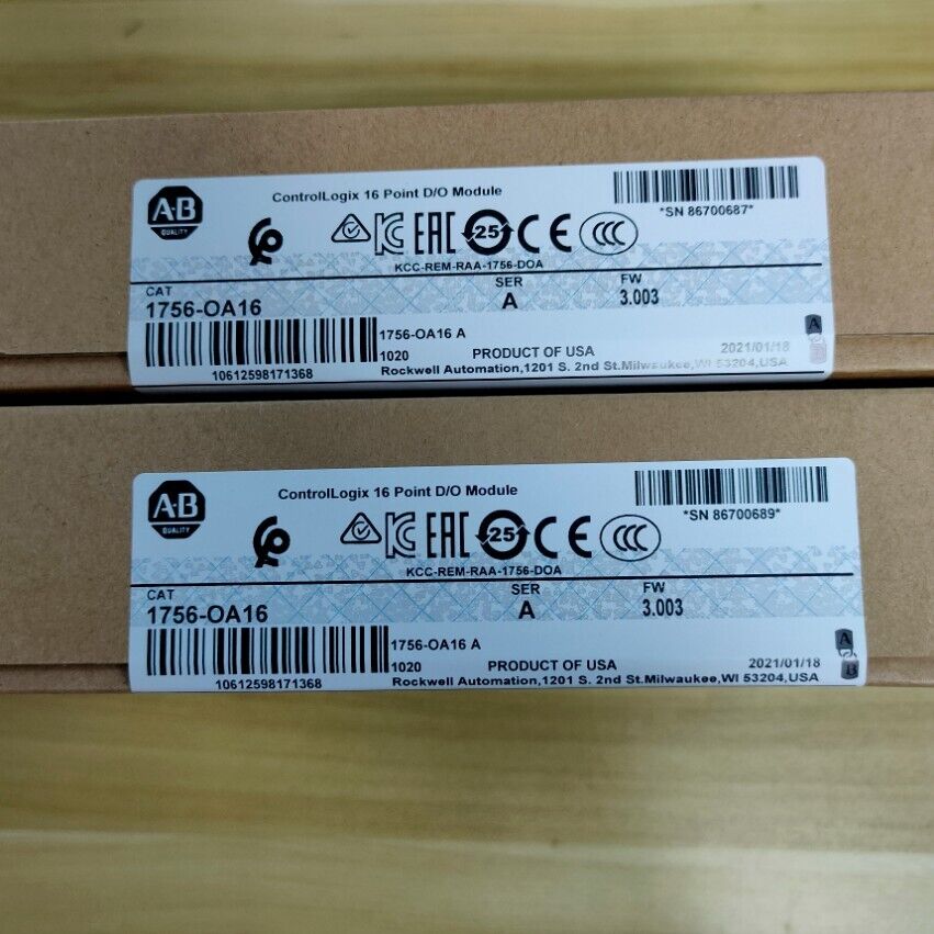 Control Logix 16 Point Module 1756OA16 New Factory Sealed - CONTROL LOGIX