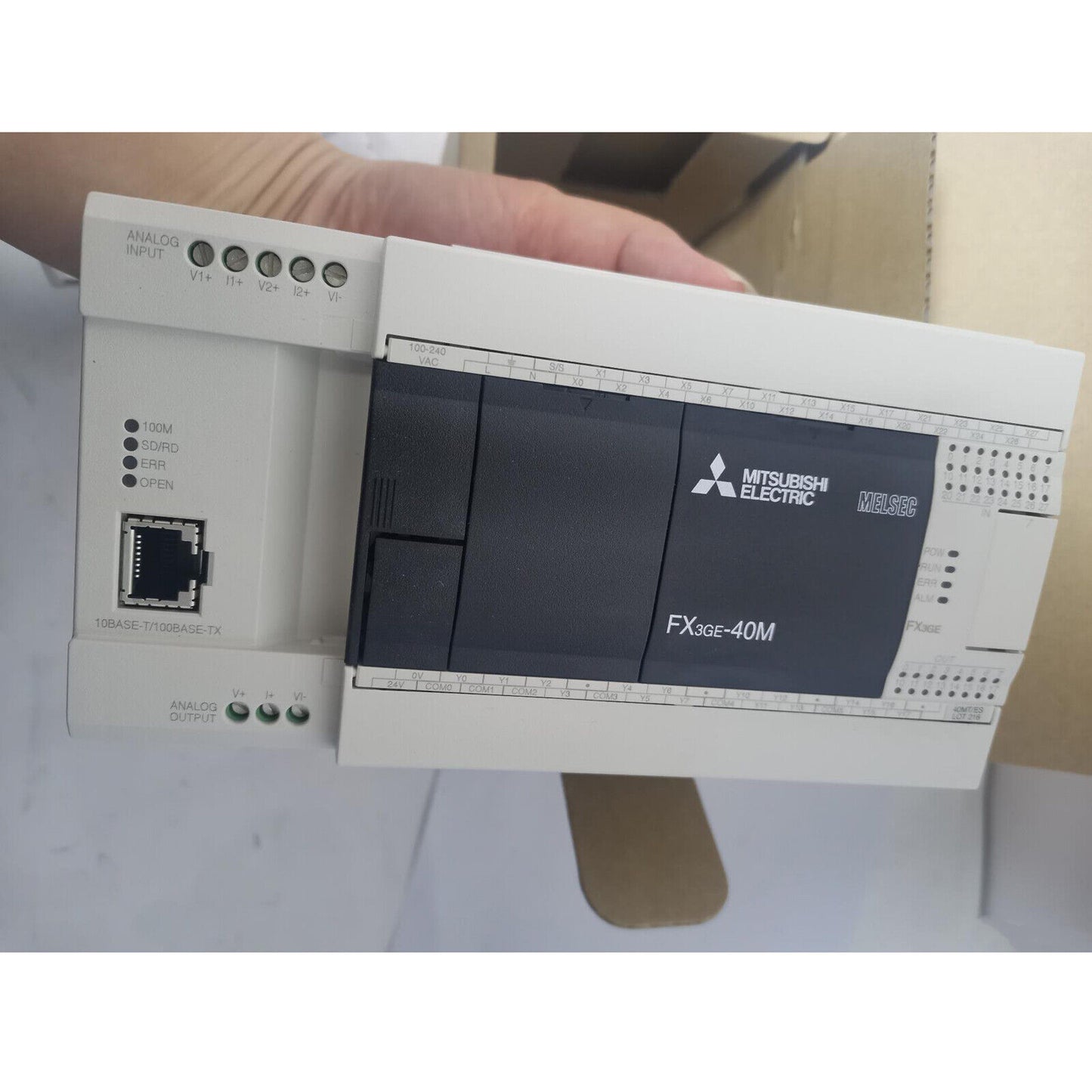 Mitsubishi FX3GE-40MT/ES PLC Module 1PC, 1 year - MITSUBISHI