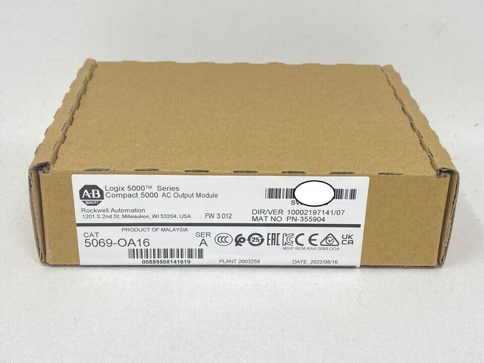 AB 5069 OA16 Compact Logix 5000 AC Output Module - LOGIX