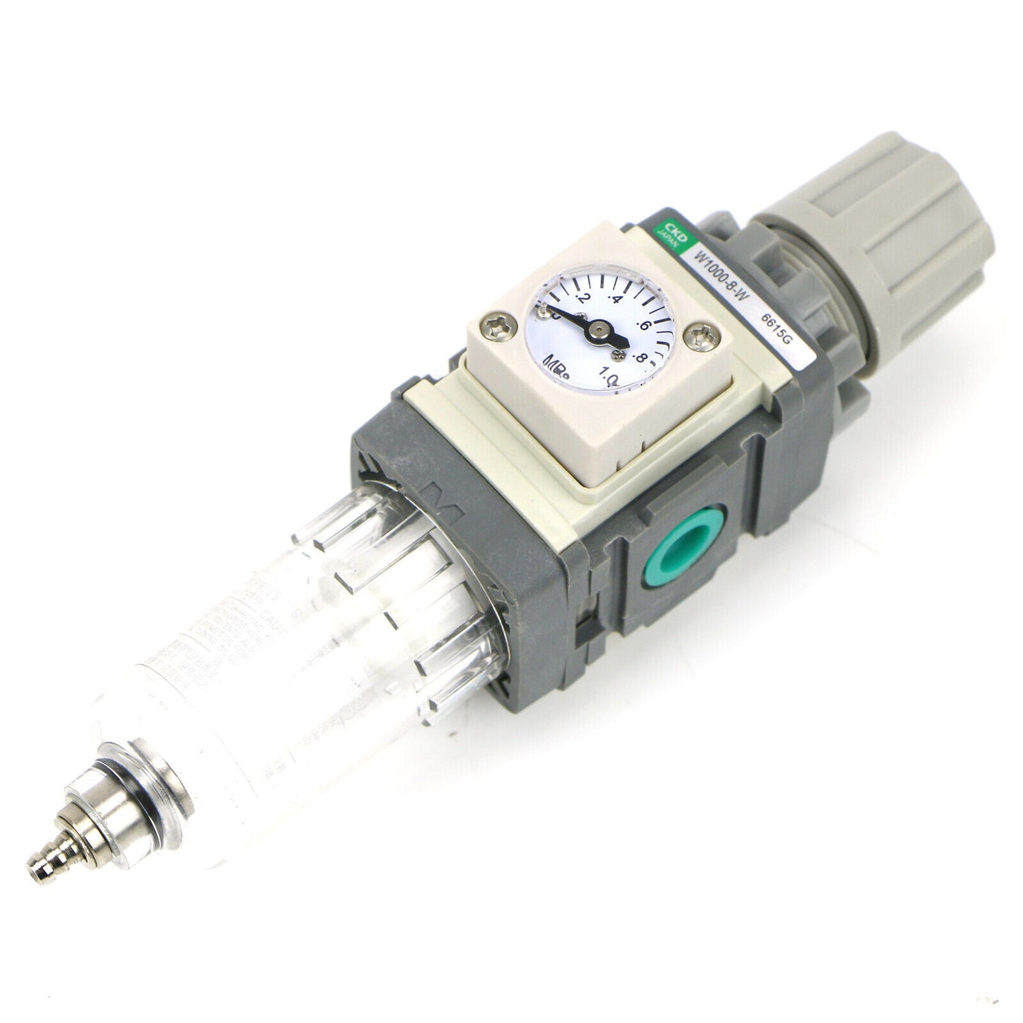 NEW CKD W1000-8-W Filter Pressure Relief Valve, Industrial Pressure Relief Valve with High-Flow Filter, 1000 psi, 8-inch, Filter Design, Easy Installation - CKD