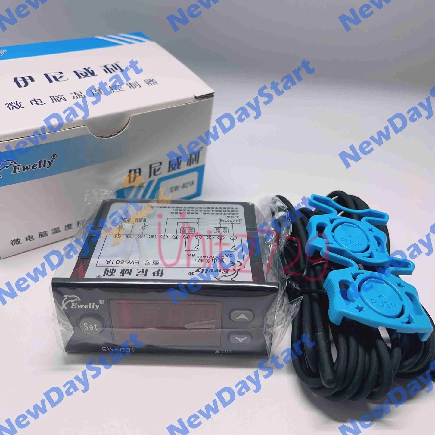 1PCS EW-801AH 220V Digital Solar water heater temperature controller #un
