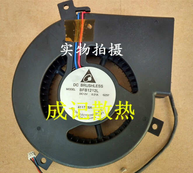 1pcs Delta BFB1212L 12V 0.21A 3-wire turbo projector fan
