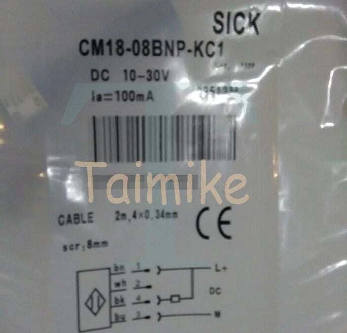 1pcs SICK CM18-08BNP-KC1 CM18 08BNP KC1 Sensor free ship