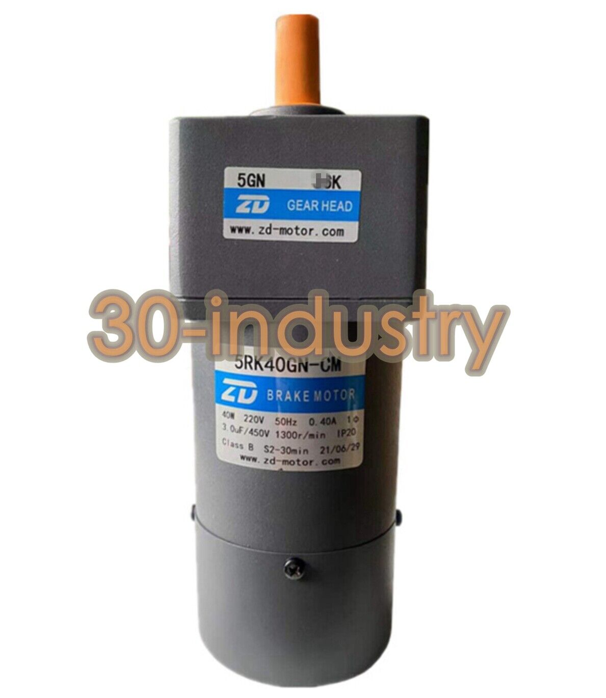 ZD 40W 220V Brake Motor for 5RK40GN-CM/5GN100K Series - ZD