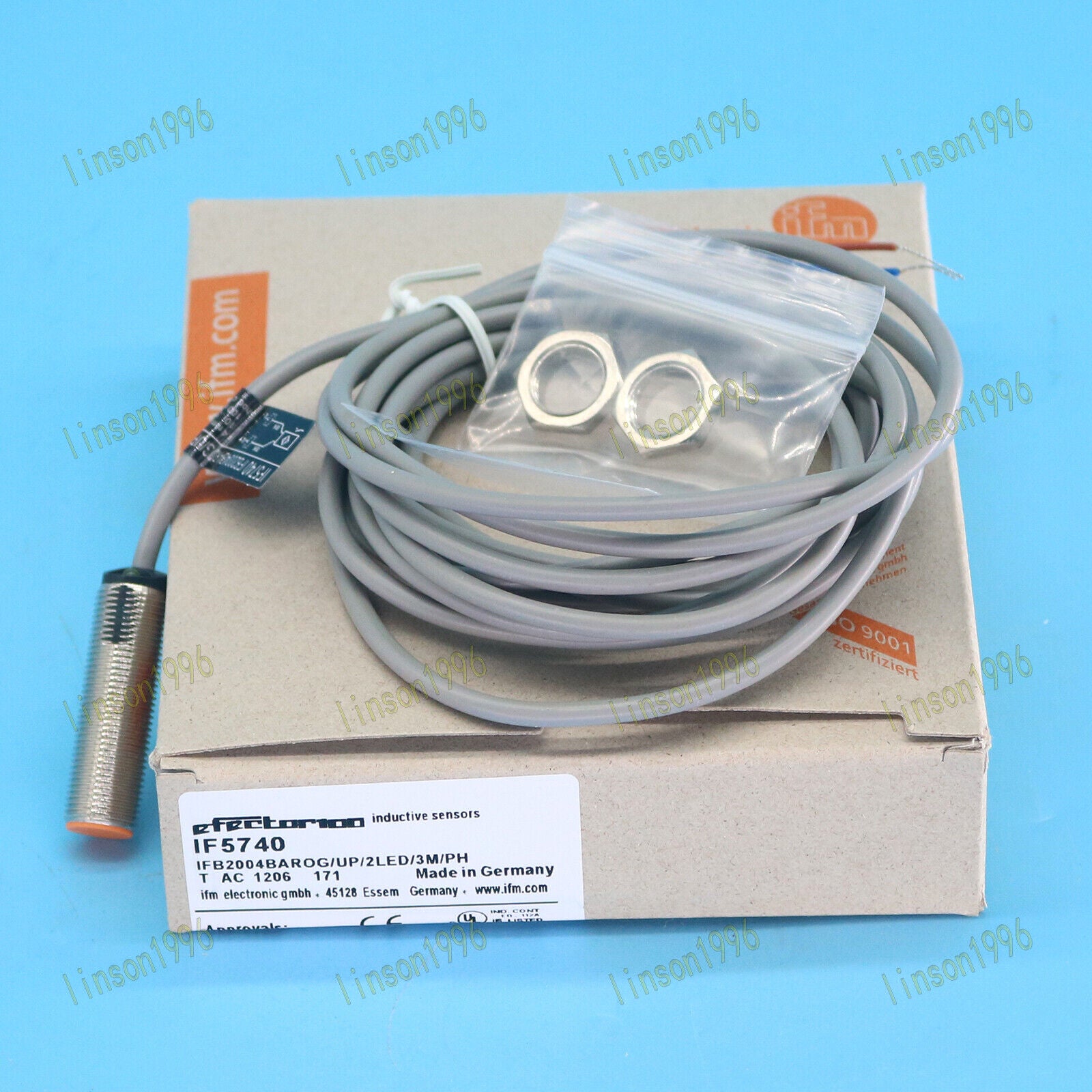 new 1PC  IF5740 IFB2004BAROG/UP/2LED/3M/PH IFM proximity switch fast delivery IFM