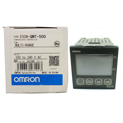 Omron E5CN-QMT-500 Temperature Controller 100-240V Multi-Input DIN - OMRON