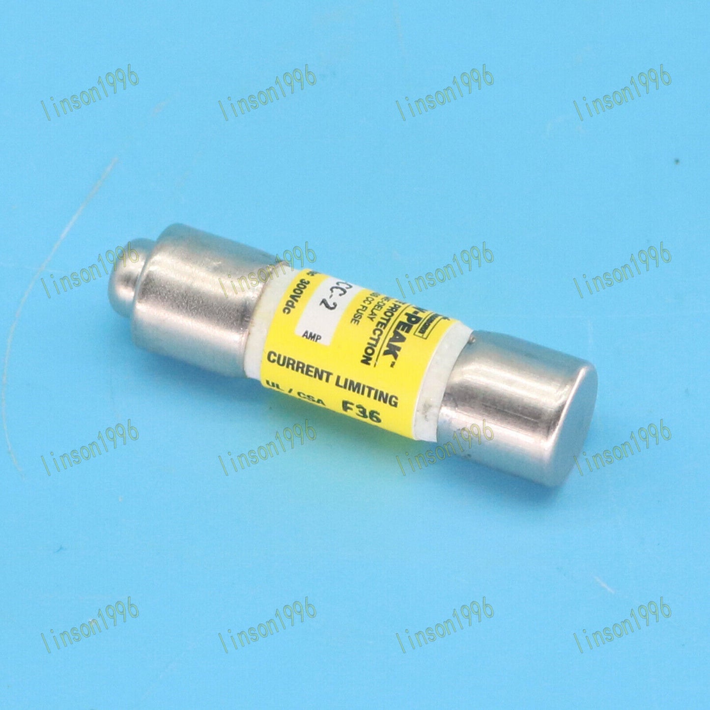 10 Piece Bussmann LPCC2 2A 600V Time Delay Fuse - BUSSMANN