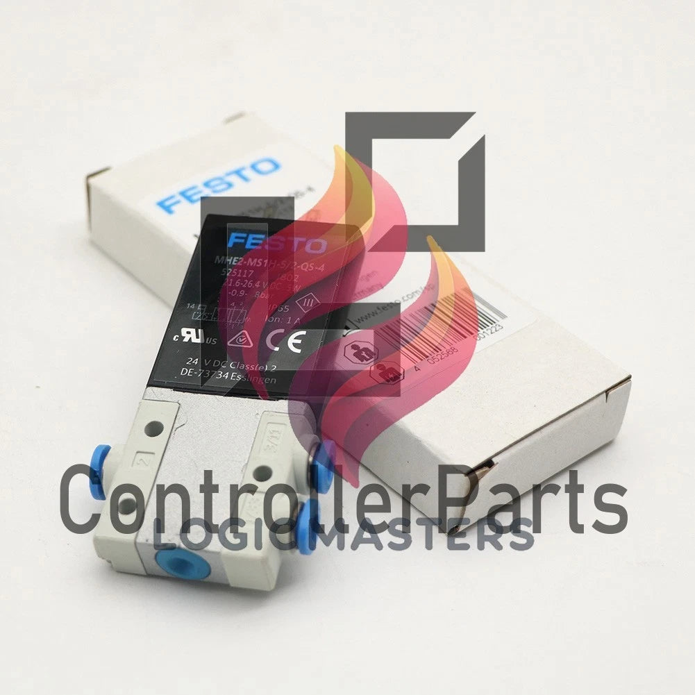 FESTO Solenoid Valve MHE2-MS1H-5/2-QS-4 525117 1PCS US