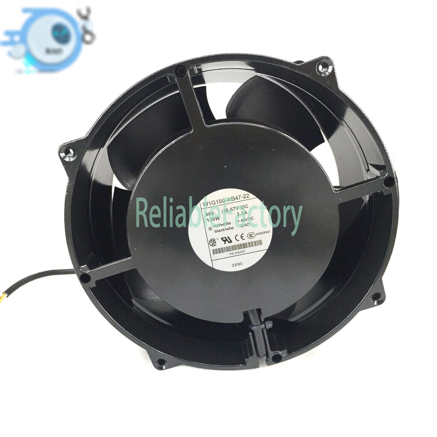 1PC Cooling Fan For W1G180-AB47-22 for Inverter Cooler 48V 2.3A 200*70mm~