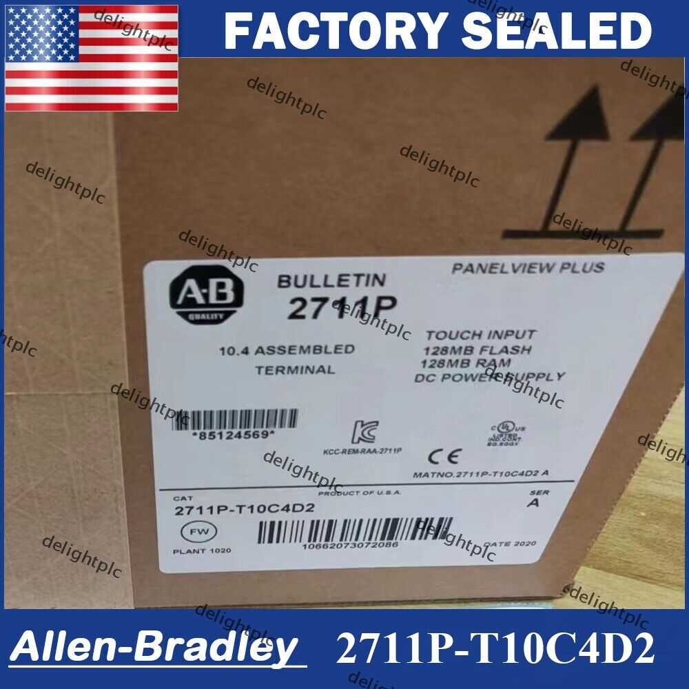 Allen Bradley 2711P-T10C4D2 Panelview Plus Operator Interface Panel - ALLEN BRADLEY