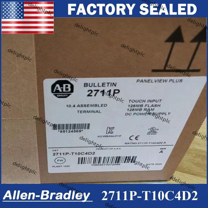 Allen Bradley 2711P-T10C4D2 Panelview Plus Operator Interface Panel - ALLEN BRADLEY