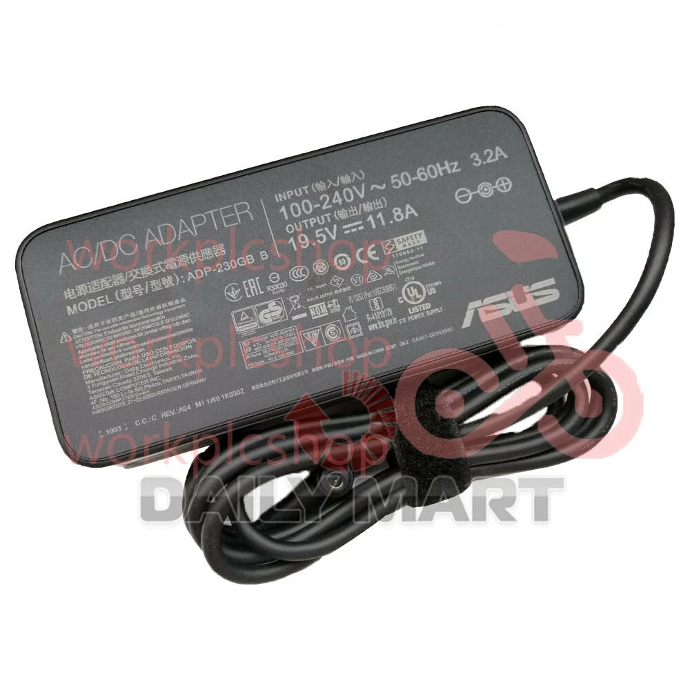 ASUS ADP-230GB B Computer Charger 100-240V 50-60Hz 3.2A 19.5V11.8A