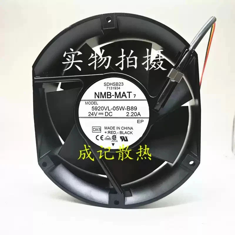 NMB 5920VL-05W-B89 24 VDC 2.2 A 17251 3-pin inverter cooling fan