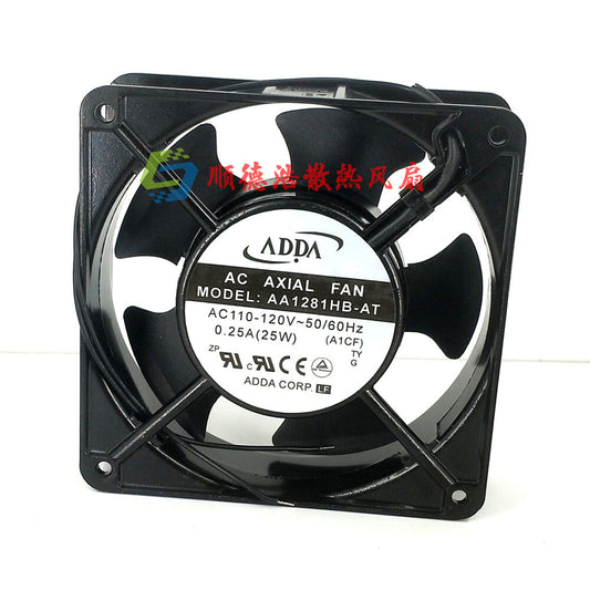 1pcs  ADDA AA1281HB-AT 110V 25W 12cm 12038 large air volume fan