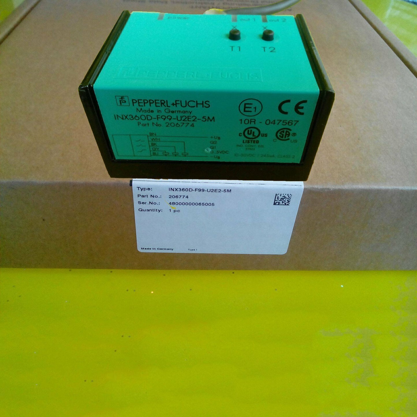 PEPPERL+FUCHS inx360d-f99-u2e2-5m - PEPPERL+FUCHS