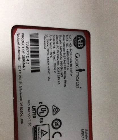 Allen-Bradley 440R-G23216 Guardmaster Safety Relay - ALLEN-BRADLEY