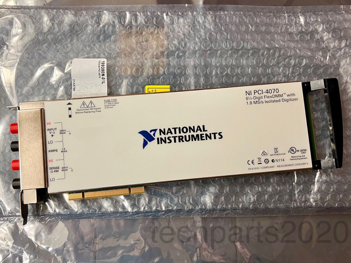 National Instruments PCI-4070 6½-Digit DMM Card 1.8MS/s - NATIONAL INSTRUMENTS