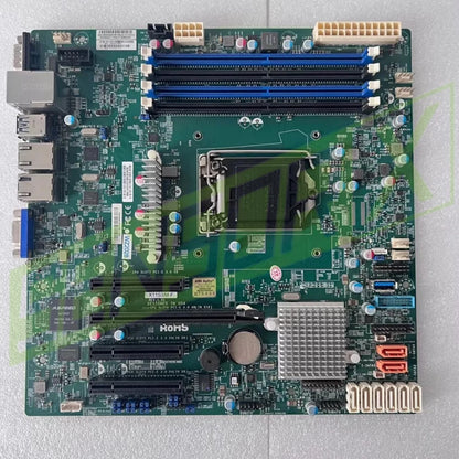 Supermicro X11SSM-F For Intel C236 Chipset LGA1151 DDR4 Server Motherboard~